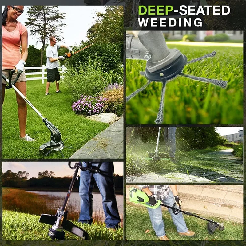 Lawn Mower Steel Wire Grass Trimmer Head