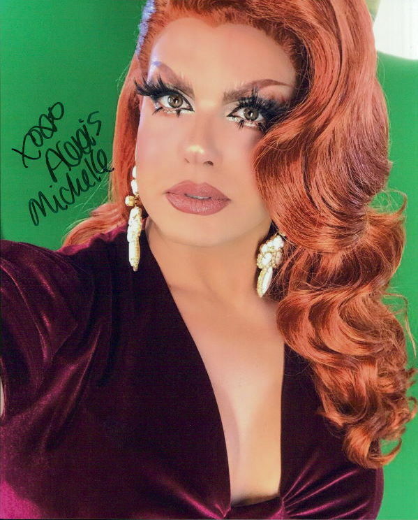 Alexis Michelle (RuPaul's Drag Race) signed 8x10 Photo Poster painting In-person