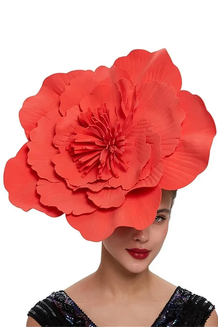 Fashion Solid Color Floral Hair Band Headwear 2024 - Xpluswear