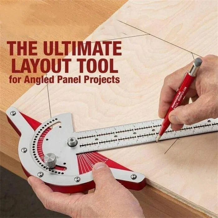 🔥Last Day Promotion 49%OFF🔥Ultra-precision woodworking scriber measuring tool📏📐