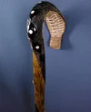 Cobra Brown Walking Cane-Purely Handmade