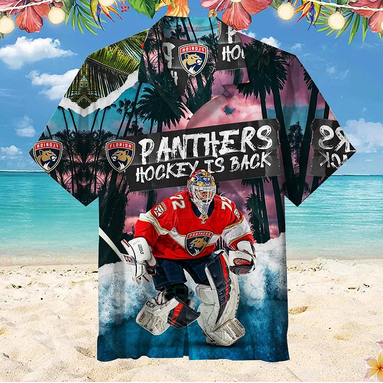 Florida Panthers|Unisex Hawaiian Shirt