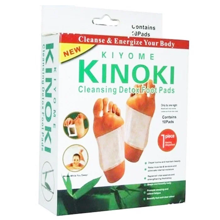 Detox Foot Pads Herbal Cleansing Foot Patch Body Toxins Feet Slimming Health Care
