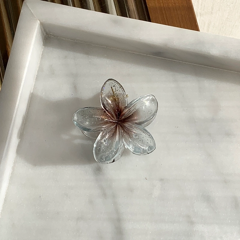 Women’s Sweet Minimalist Flower Plastic Hair Claws