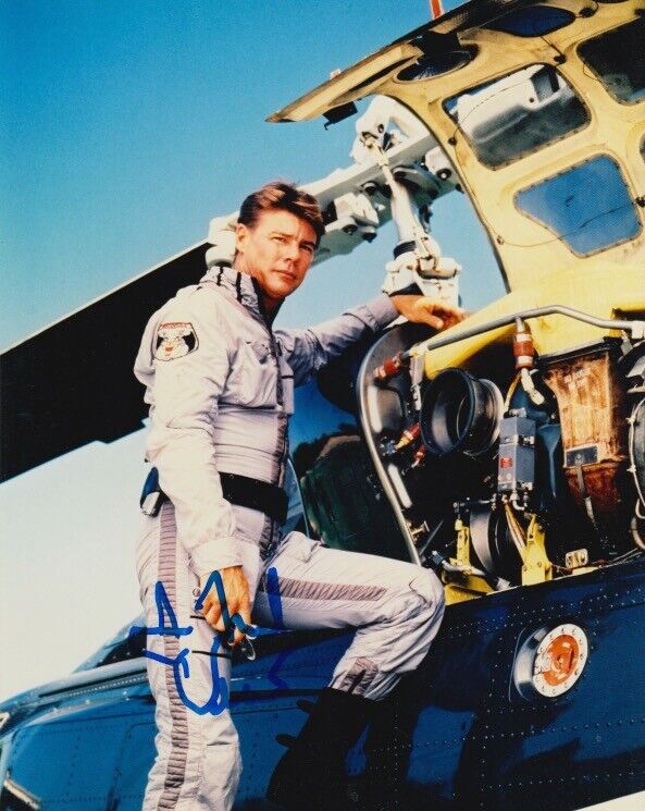 Jan-Michael Vincent Airwolf signed 8x10 Photo Poster painting