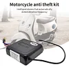 12V Motorbike Unlock Device 2 Way Automatic Burglar Alarm Motorbike Alarm System