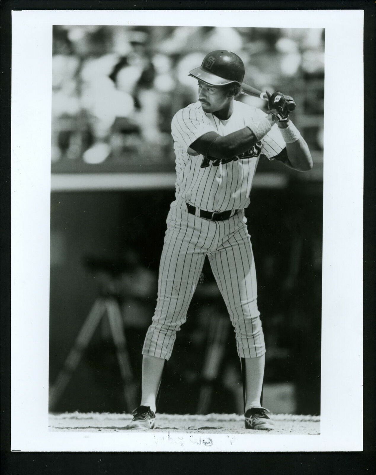 Gary Templeton circa 1980's Press Original Photo Poster painting San Diego Padres