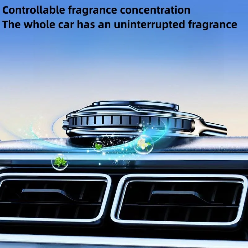 Multifunctional magnetic aromatherapy car phone holder