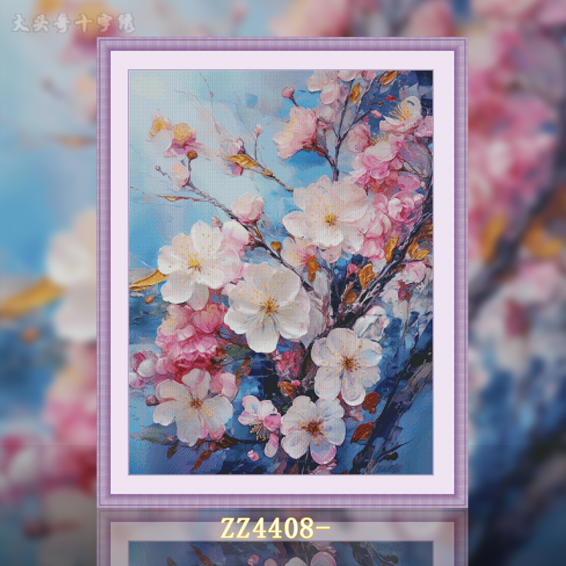 [ZZ4408-Burning Qihua]  Painting Fairy Cross Stitch
