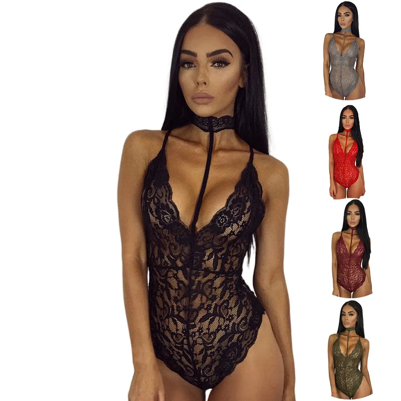 Uveng Sex Lingerie Sexy Lace Lingerie Transparent Doll Dress Lace Lace