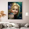 uk.everydayedeals (Limited Stock)11CT Full Stamped&nbsp;Cross Stitch - Girl (40*50CM)
