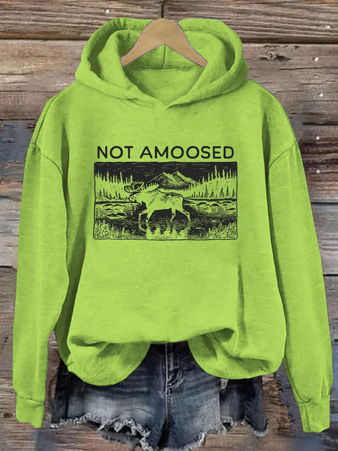 Not Amoosed Hoodie