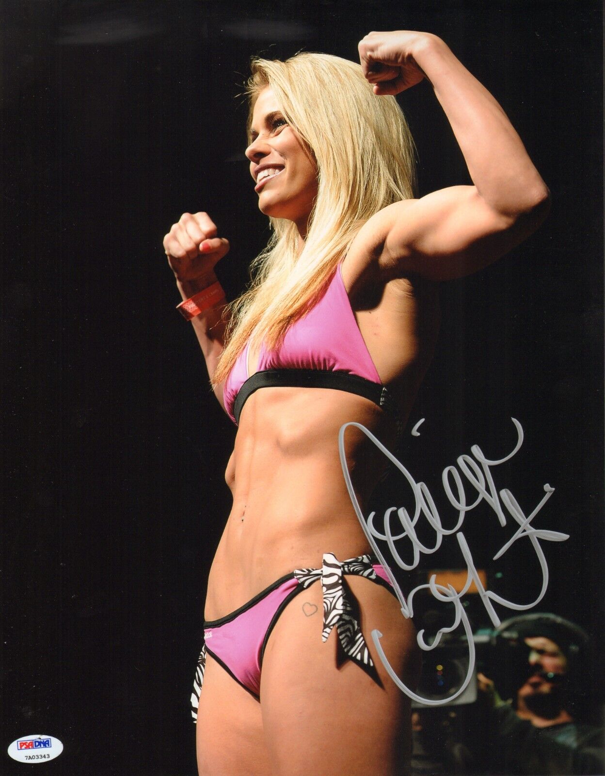 Paige VanZant Signed 11x14 Photo Poster painting PSA/DNA COA Picture Autograph 12 Gauge Fox 15