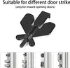 Travel portable door lock, security device, additional security and privacy door locker for home, hotel, school, apartment, dormitory