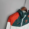 2021 Liverpool Windbreaker Soccer Jersey 1:1 Thai Quality White-Green-Red