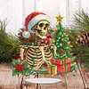 Acryl Weihnachtsbaum und Skelett - 5d DIY Handwerk Ornament