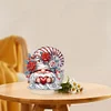 DIY Rose Gnome Acrylic Diamond Painting Single-Sided Desktop Ornaments