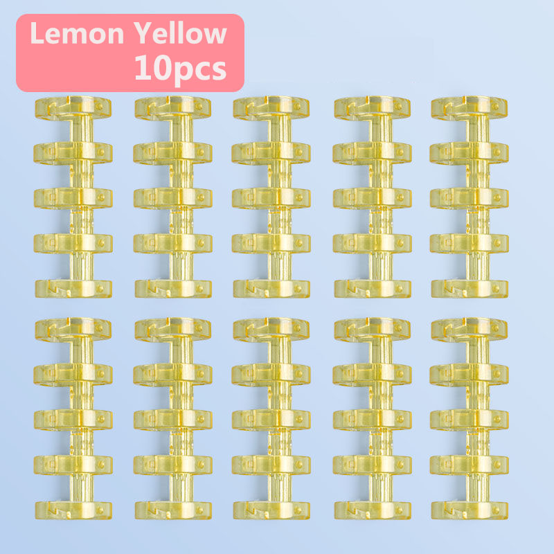 Fromthenon 5-Hole Ring Binder Binding Ring A5A6 Planner Segmented Porous Loose-leaf Binder Rings School Office Accessories