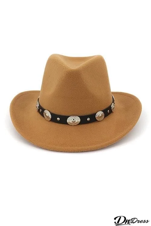 Woolen Western Hat