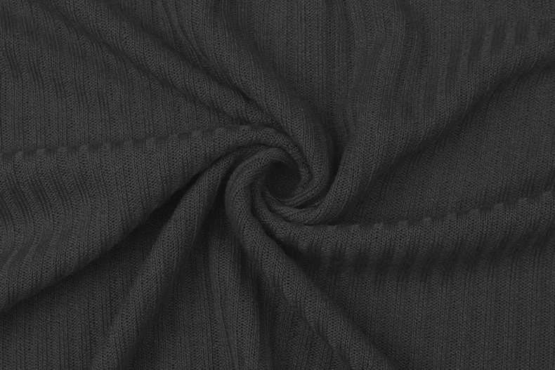 Women's Long Sleeve Hooded Solid Color Two-Piece Set