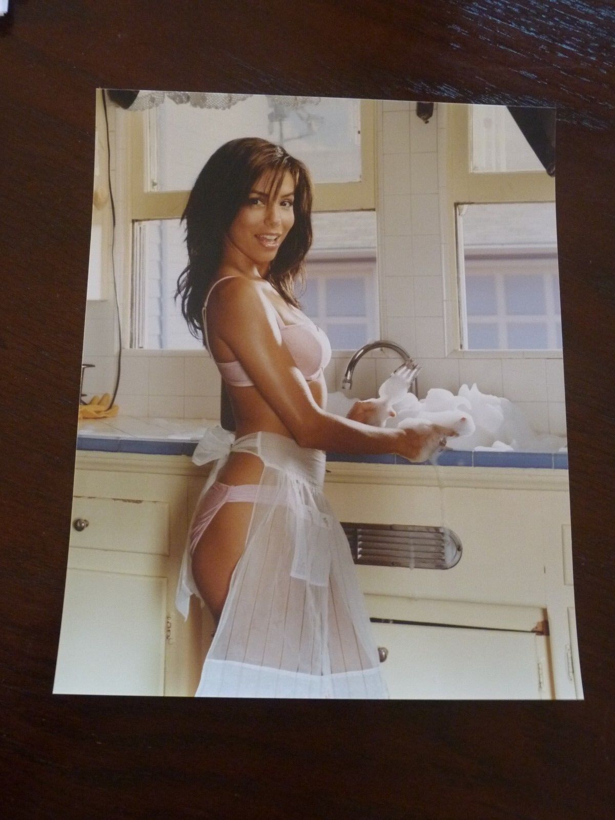 Eva Longoria Sexy Actress 8x10 Color Promo Photo Poster painting