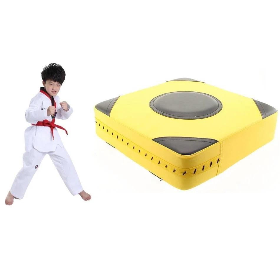 Two-color Imitation Leather Square Thickened Boxing Training Wall Target, Specification: 40x40x10 