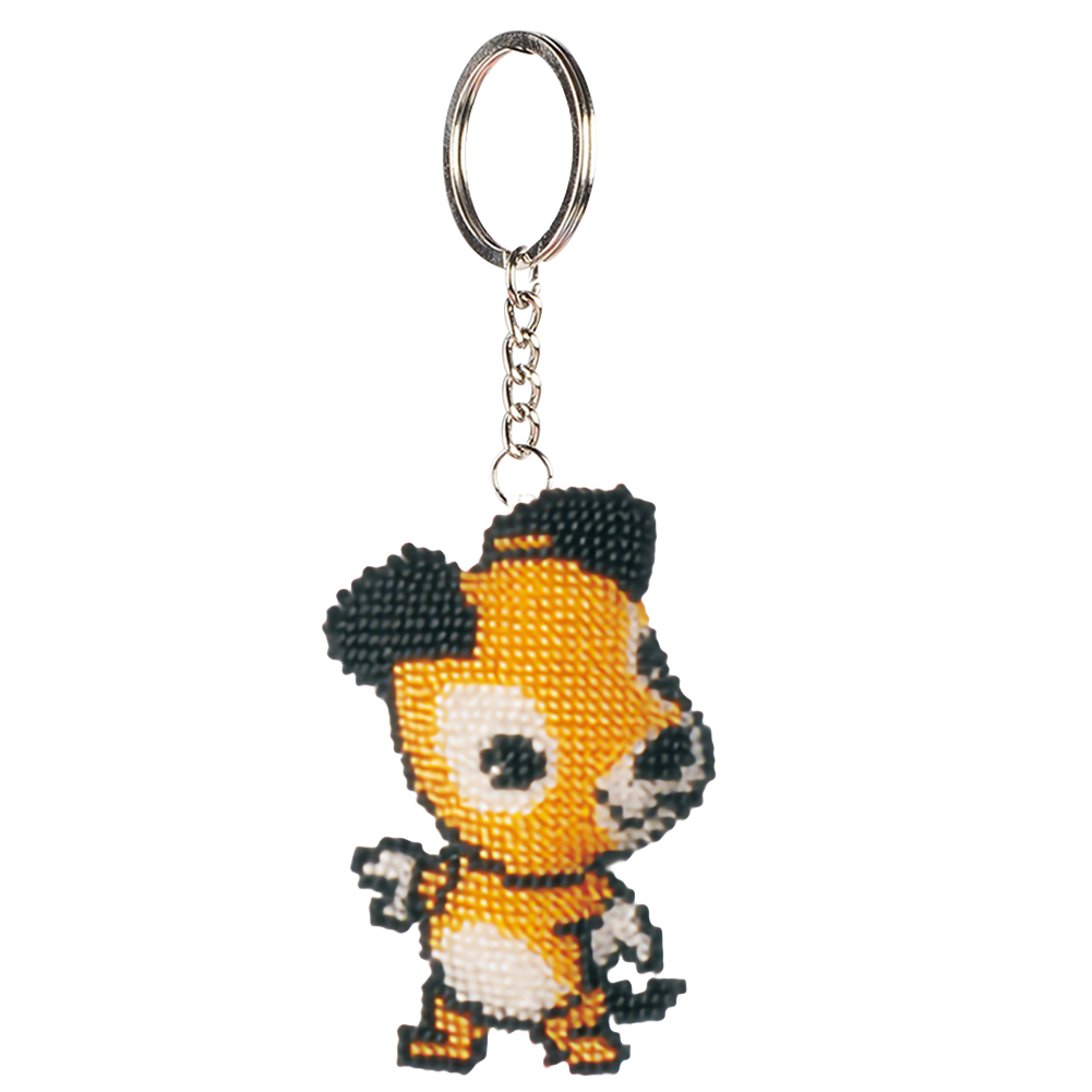 

Chinese Zodiac-Dog - Bead Embroidery Cross Stitch - Keychain, 501 Original