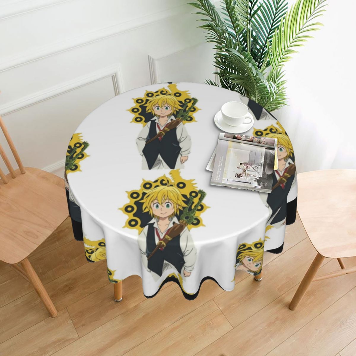 

Meliodas - Round Tablecloth, 150cm, 501 Original