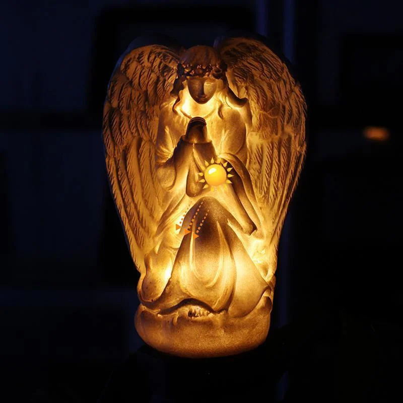 Outdoor Angel Pattern Solar Light