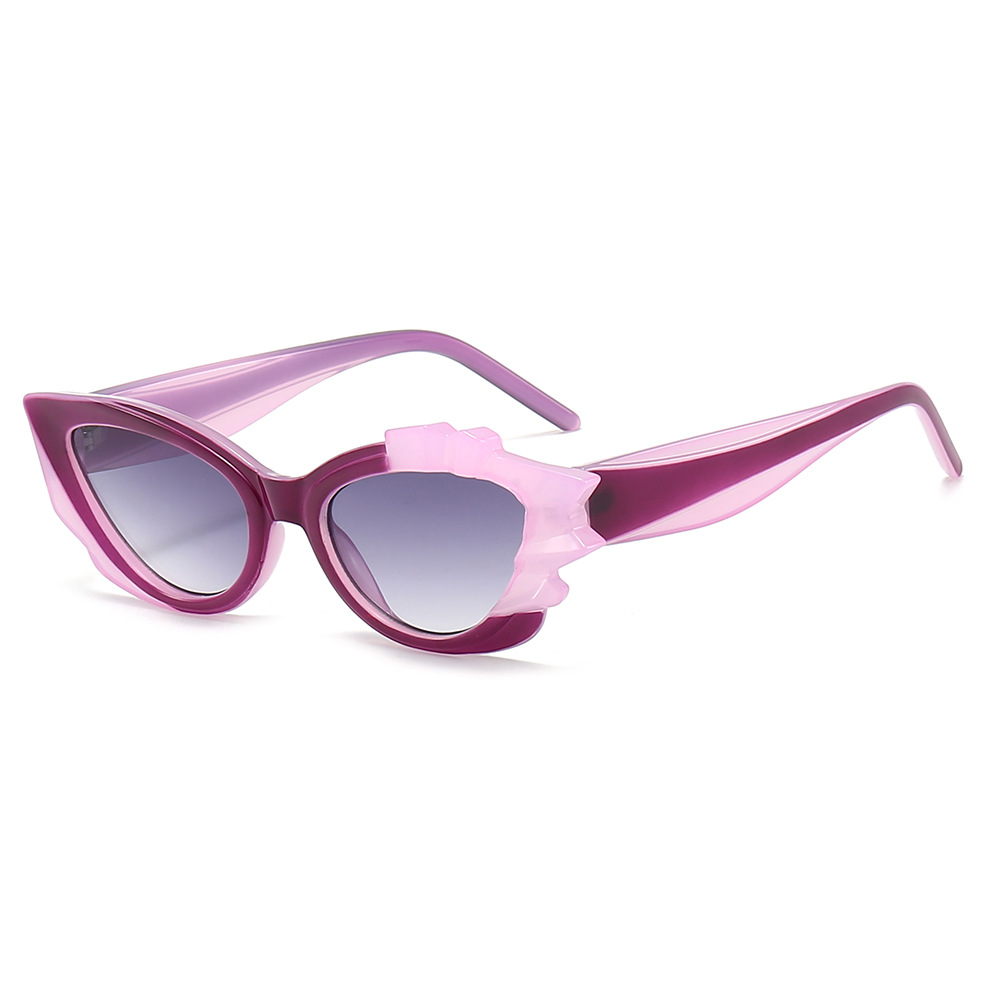Fashion Cat Eye Candy Colors Sunglasses Women Retro Brand Designer PUNK Eyewear Men Trending Sun Glasses UV400 Y2K Oculus