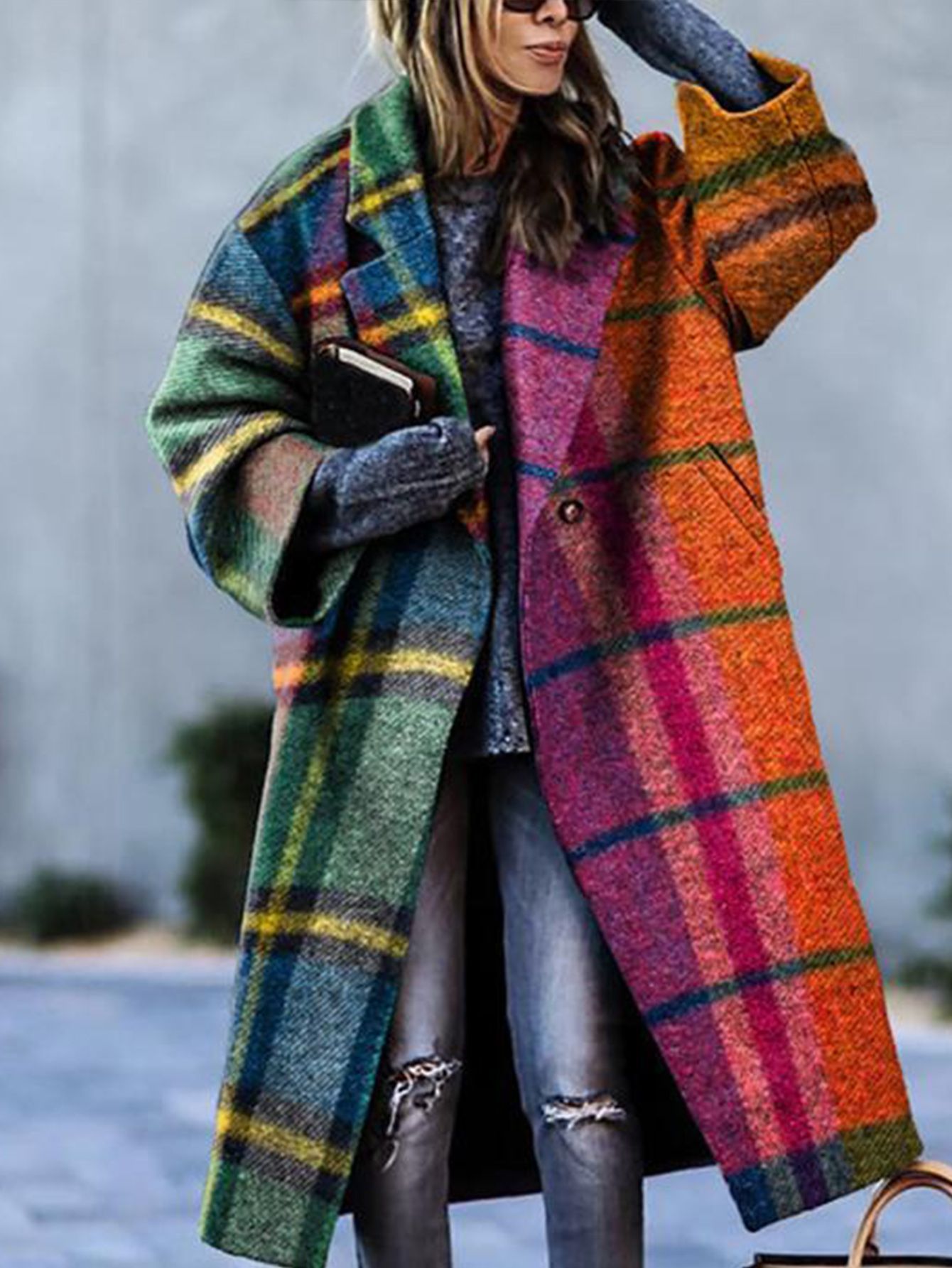  thdmladies Floral Print Cardigan Coats thedmladies
