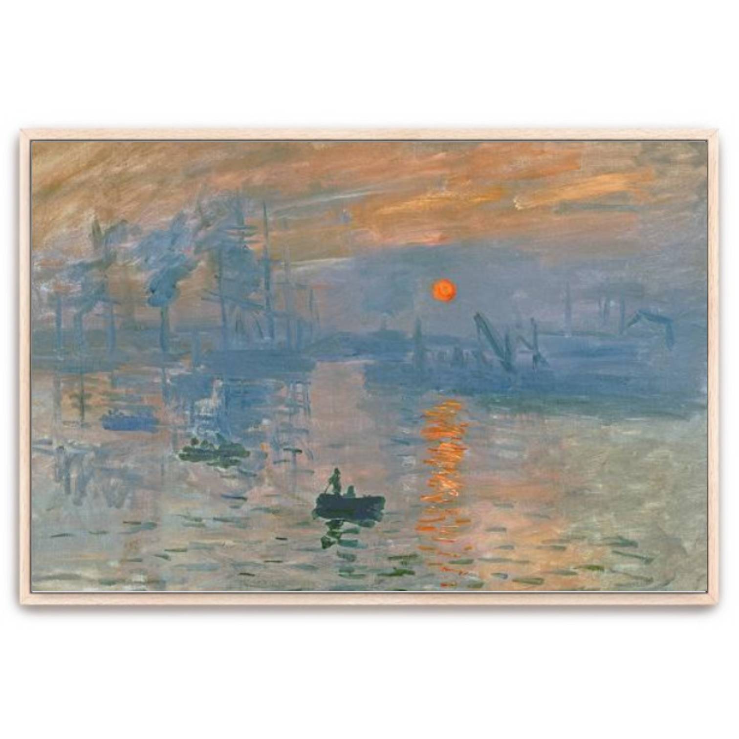 Impression, Sunrise (Impression, Soleil Levan), 1872 - Works with frames