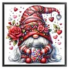 Rose Gnome-11CT Stamped Cross Stitch 45*45cm