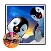 Diamond Painting -DIY Round Drill Penguin