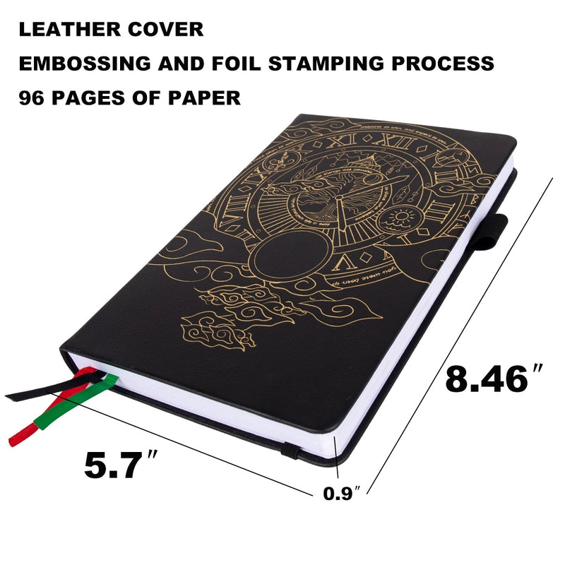 A5 English Version Thick 5-week Planner Study Schedule Hardcover Notebook Customized Office/cultural/notebook/notepad