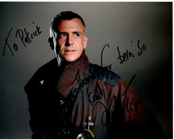 DAVID EIGENBERG Signed CHICAGO FIRE CHRISTOPHER HERRMANN Photo Poster paintinggraph - To Patrick