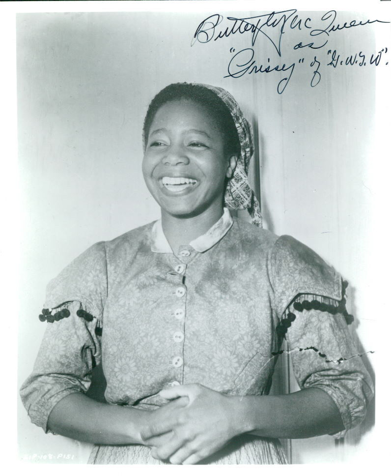 Butterfly McQueen (Gone With The Wind) (Vintage) signed Photo Poster painting COA