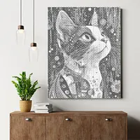 Calico Cat - Dot Painting