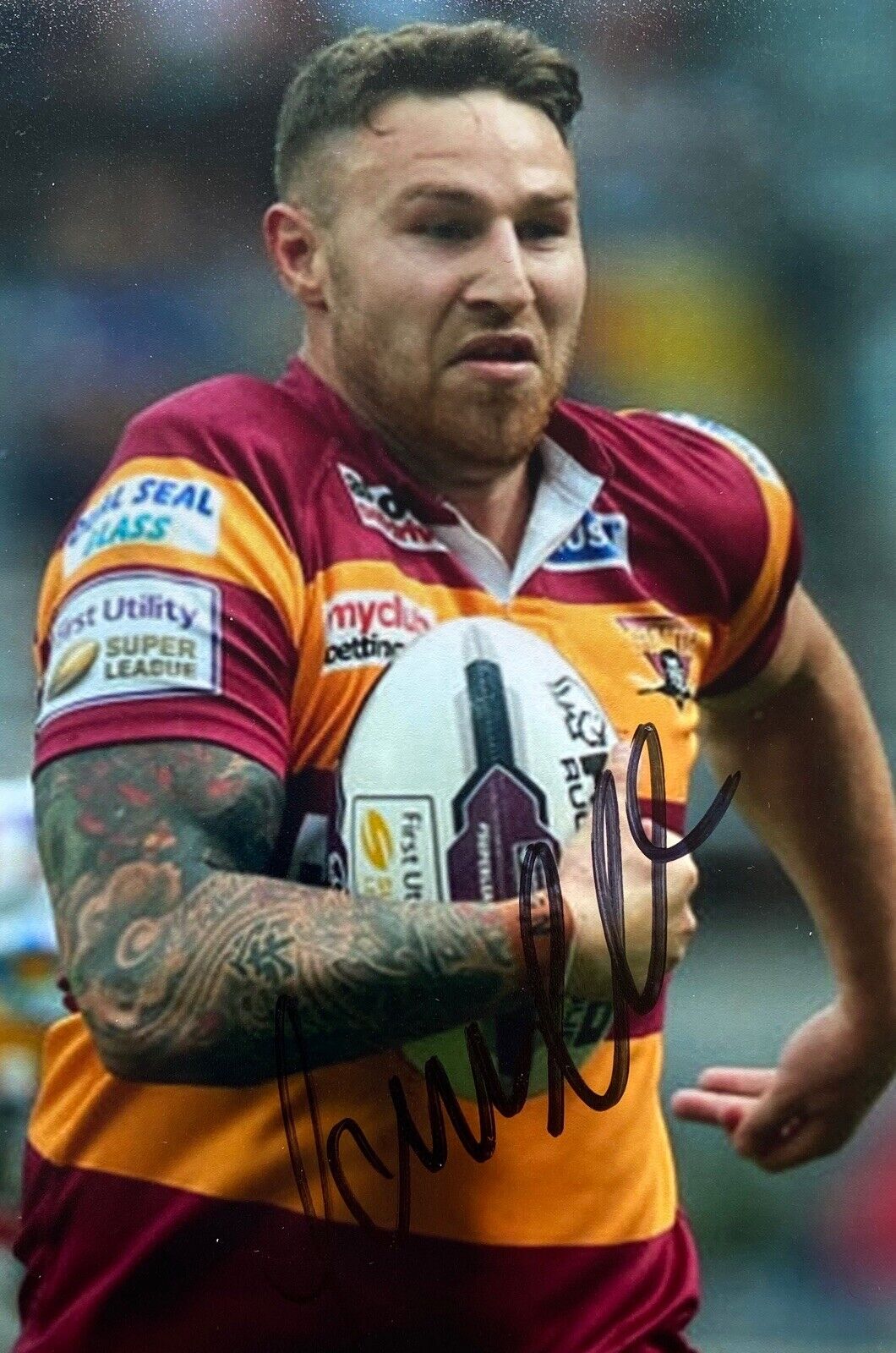 Jamie Ellis Genuine Hand Signed 6X4 Photo Poster painting - Huddersfield Giants 1