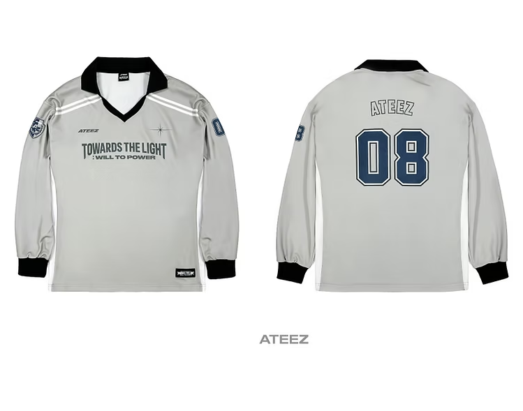 2025 Ateez Towards The Light: Will to Power Official EU POP UP Merchandise Replica Long Sleeve-Pre Order