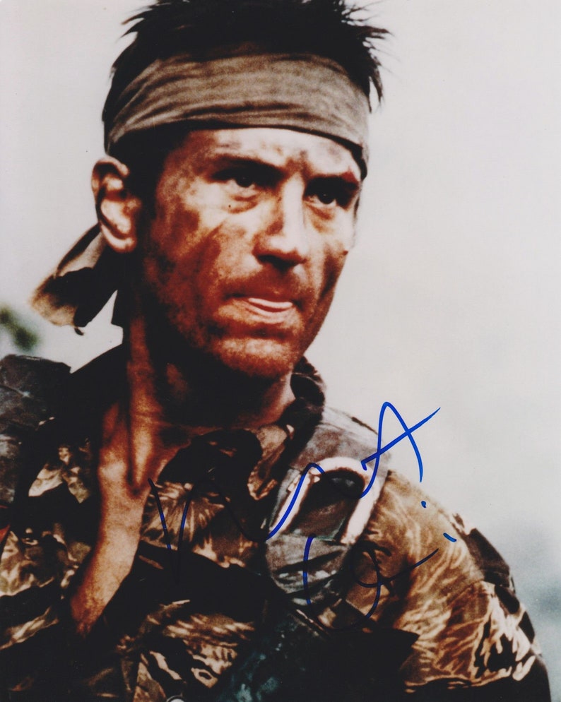 Robert De Niro Signed Autographed Deer Hunter