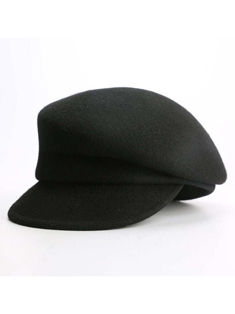 Women's Hats Wool Wide Brim Vintage Church Party Newsboy Hats