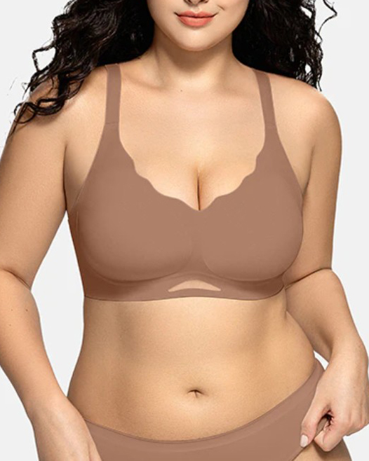 Women's Sheer Mesh Seamless Bra