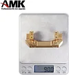 AMK TRX-4 Brass Front Bumper Mount Servo Mount for 1/10 RC Crawler TRX4 Metal Counterweight Upgrade Parts