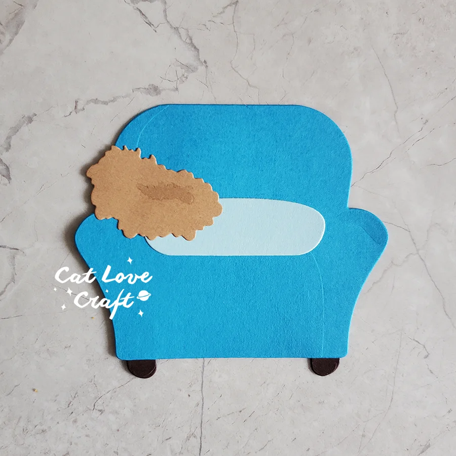 Nigikala on the sofa Series Metal Cutting Dies Scrapbooking Stencil Die Cuts Card Making DIY Craft Embossing New Dies For 2023