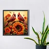 5D DIY Full Square Drill Diamond Painting Sunflower Kit Home Decoration 35x35cm
