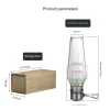 Outdoor Camping Gas Lamp Portable Retro Atmosphere Lamp Gas Lamp Outdoor Tent Candle Lamp Wwith Wooden Box