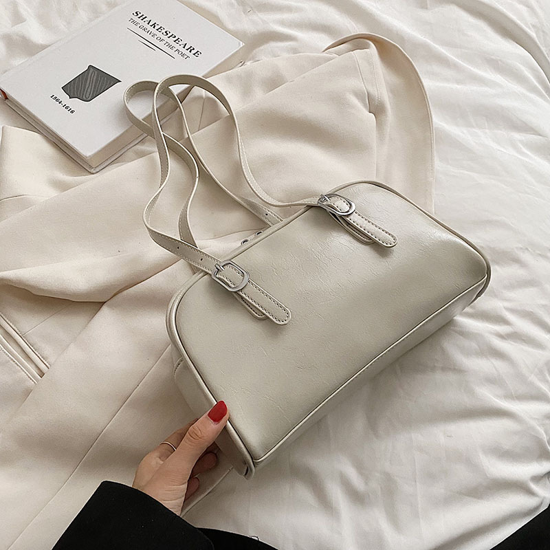 Vintage One Shoulder Pillow Bag