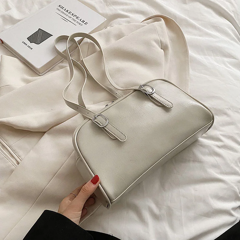 Vintage One Shoulder Pillow Bag