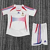 2006 Retro France Away Football Shirt 1:1 Thai Quality Kids Size